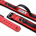 Collar Bestia Dog Sport rojo con asa