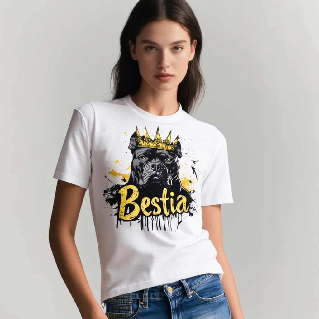 Camiseta blanca Cane Corso