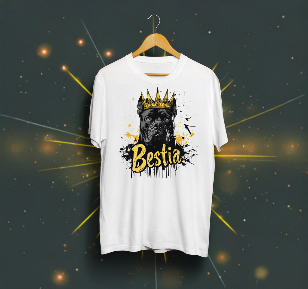 Camiseta blanca Cane Corso