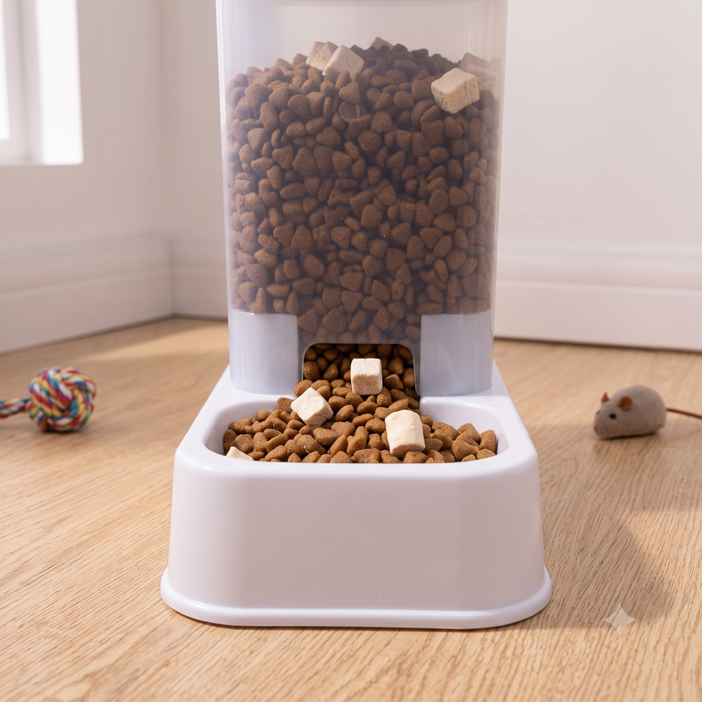 Alimentador automático para mascotas