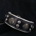 Collar Hektor de cuero para perros