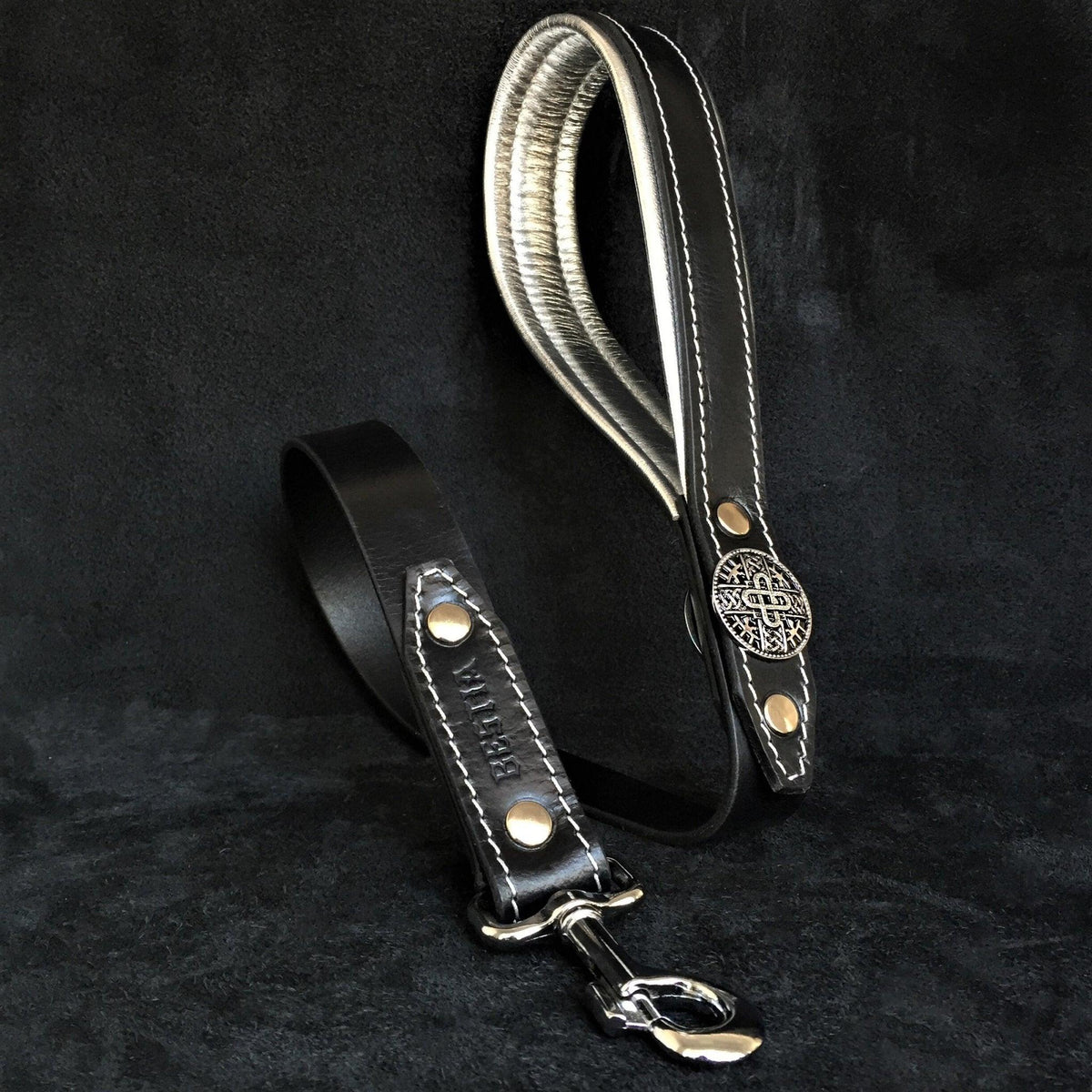 Correa Hektor de cuero para perros