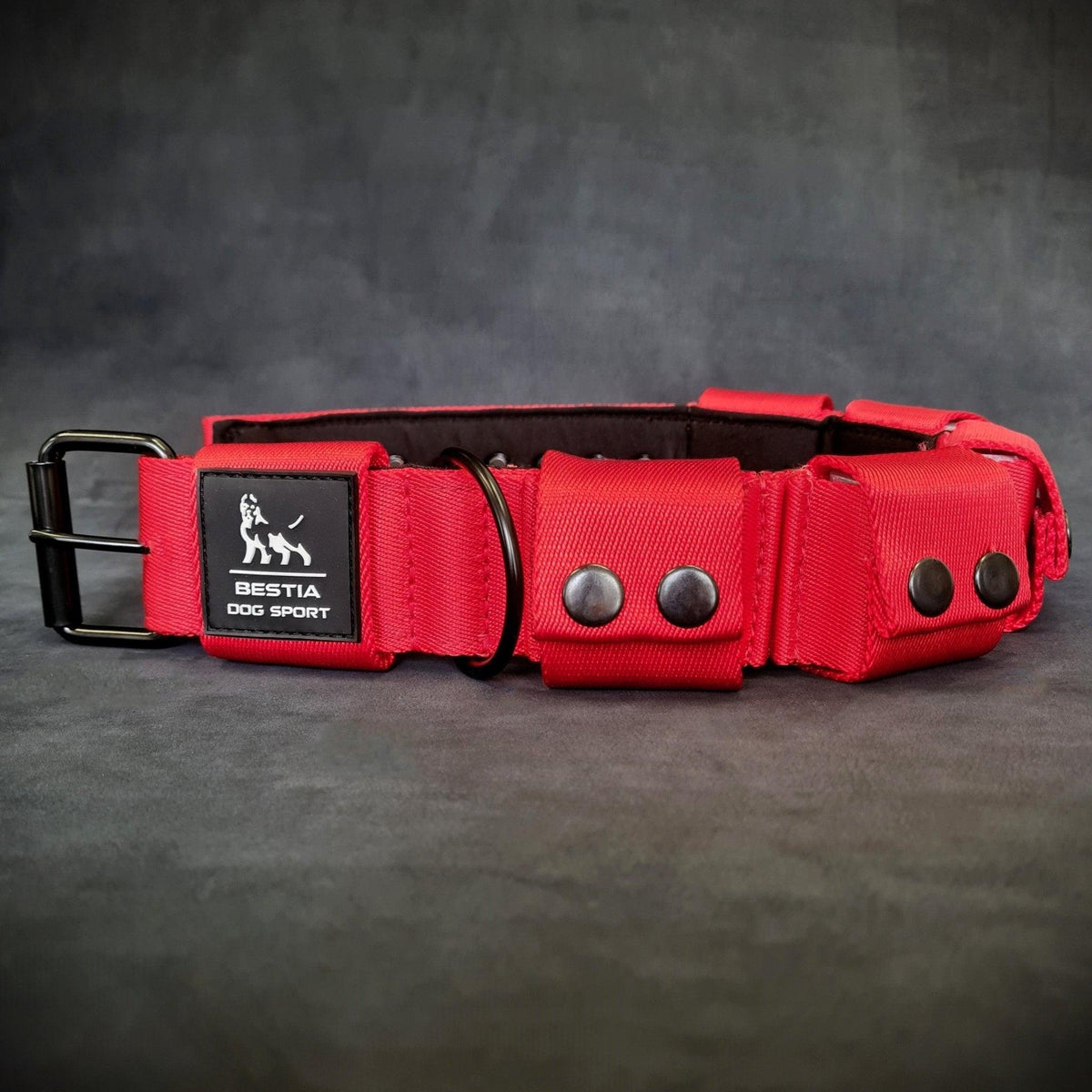 Collar de entrenamiento con peso para perros grandes – Rojo